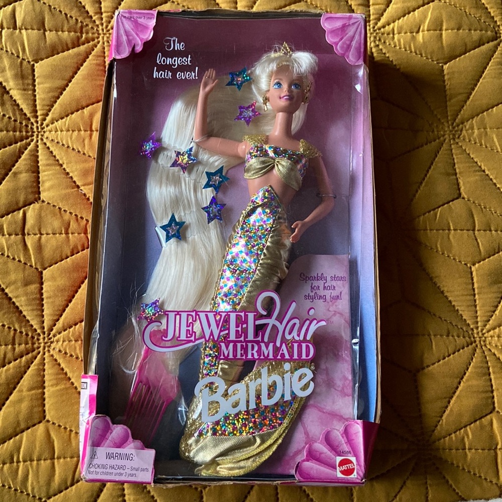 1995 Jewel Hair Mermaid Barbie No.14586